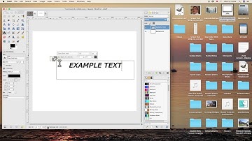 Lightning Learning Lessons - How to center Text in Gimp
