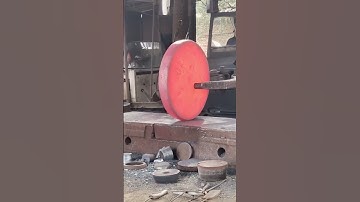 Forging giant discus | Fast Extreme Ring Forging Rolling Process #forgings