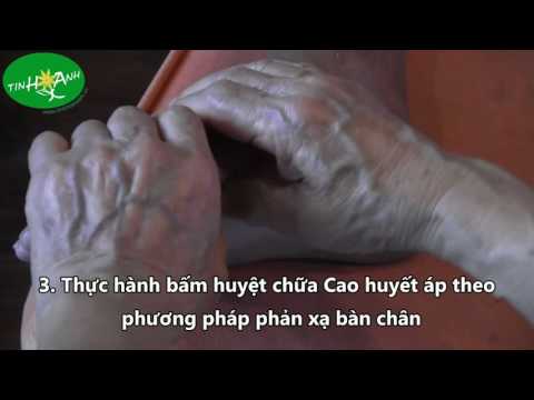 Bấm huyệt chữa CAO HUYẾT ÁP theo phương pháp phản xạ (P.2)- Thầy Lê Phương Cảo