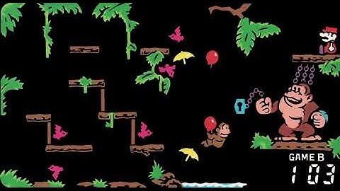 Game & Watch: Donkey Kong Jr. (Panorama Screen) (1983 Nintendo)