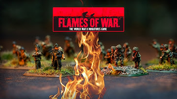 Flames of War Battle Report - How to play intro Battle
