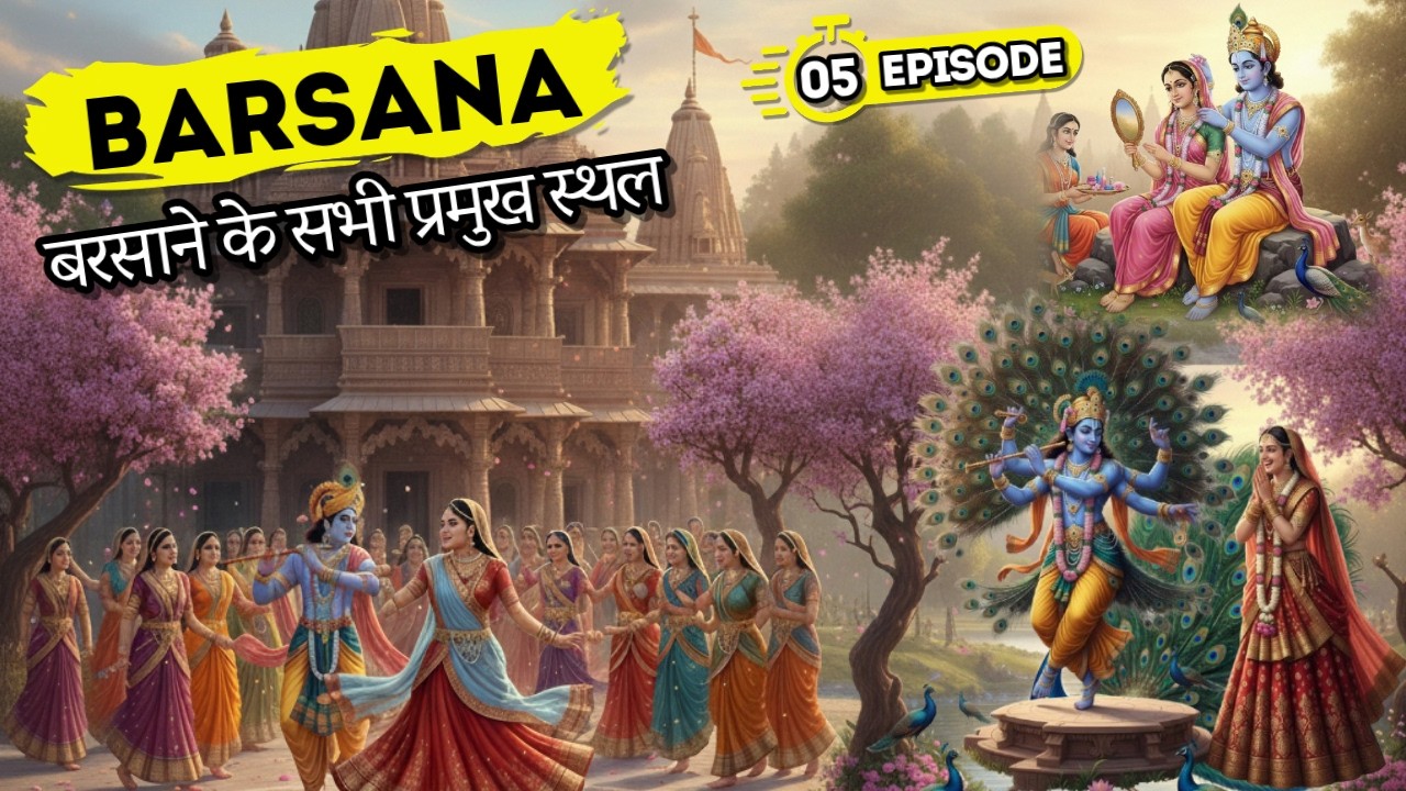 Barsana Darshan | Radha Rani Village Complete Tour | Radha Rani Temple | बरसाना मंदिर