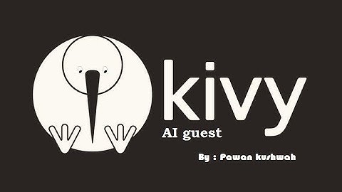 AI guest kivy project in django python by Pawan kushwah | TIH