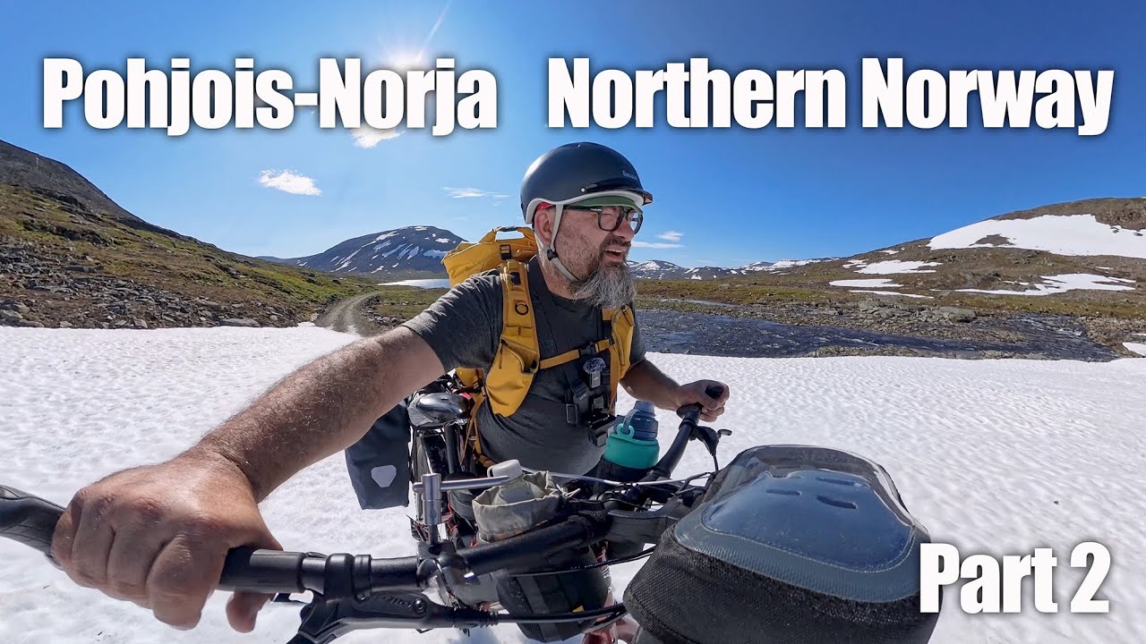 Pyöräretki Pohjois-Norjaan Osa 2. Talvipyöräilyä heinäkuussa