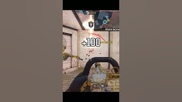 FMJ with wall hack!😶 | #SHORTS #CODMOBILE