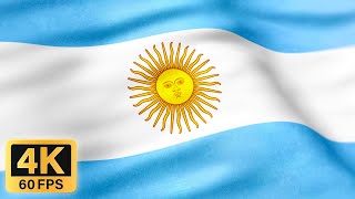ARGENTINE FLAG 🇦🇷 1 HOUR 4K 60FPS screenshot 5