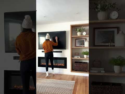 Video: Artificial fireplace - the highlight of your interior