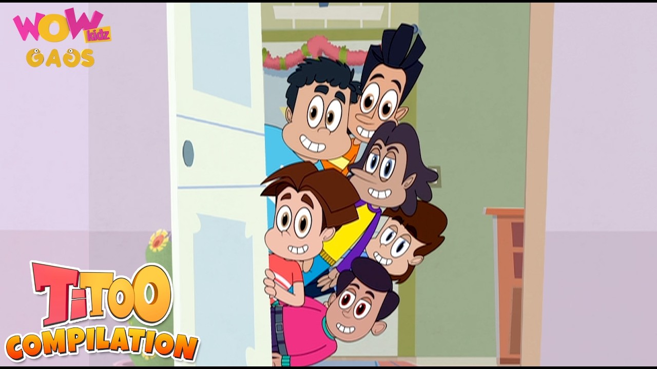 Titoo on a Roll | Titoo Funny Cartoon Compilation | Hindi Cartoon for Kids #titoo