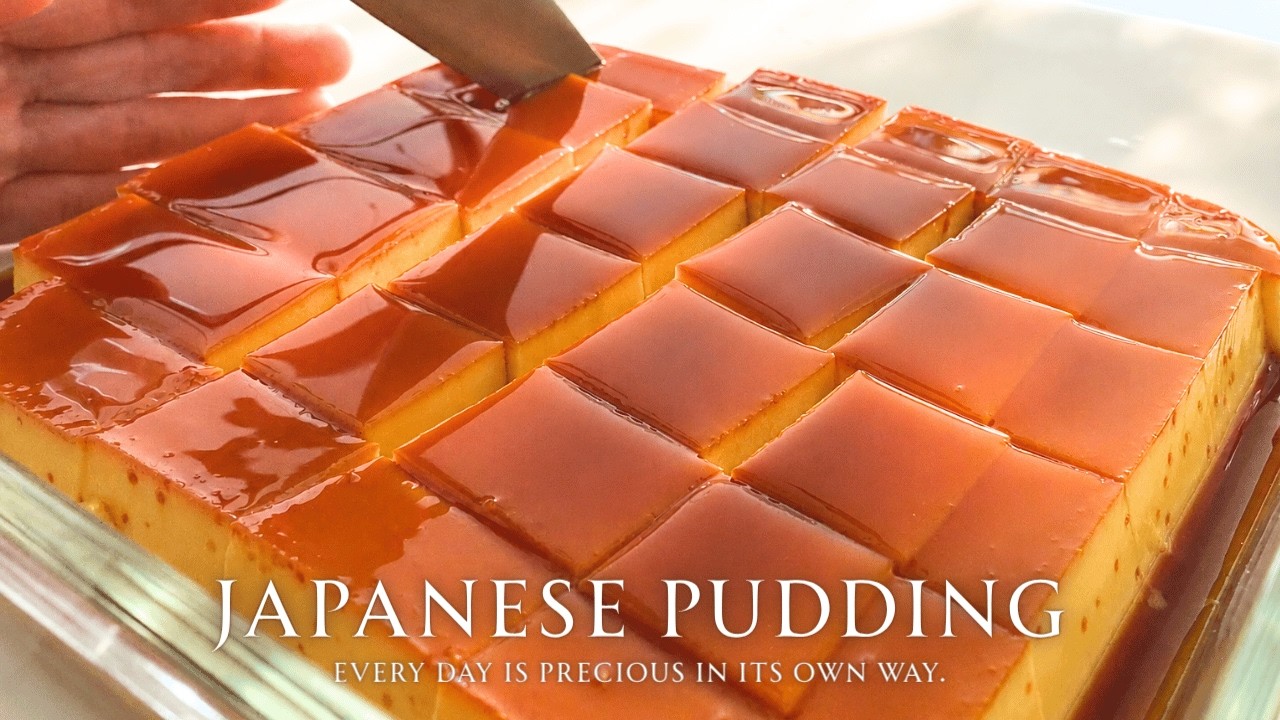 This Japanese Caramel Pudding Made an Ordinary Day Feel Special