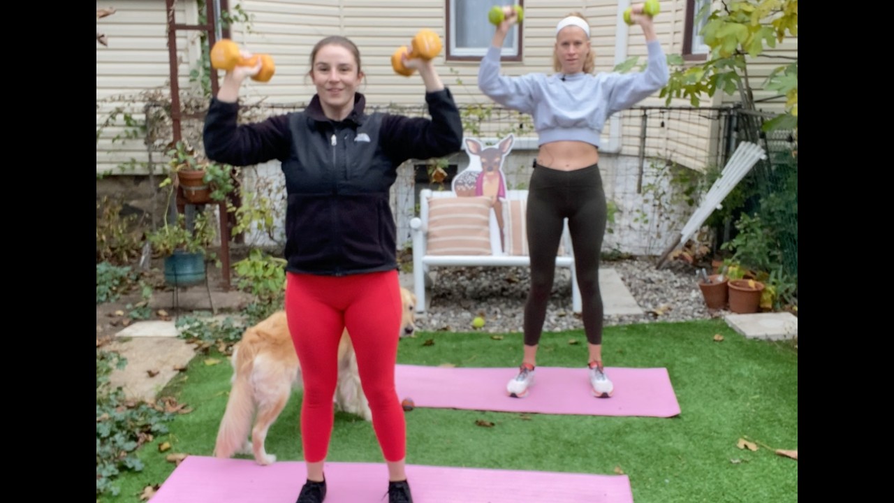 15 minute COMPLETE BODY STRENGTH (with weights) WORKOUT