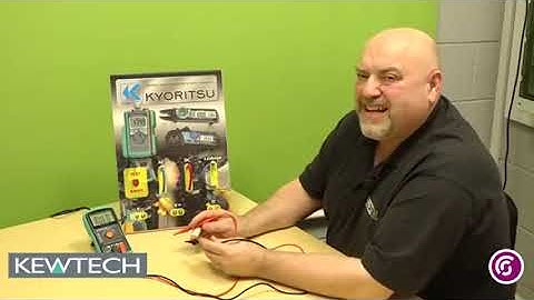 Kewtech KT111 Digital Multimeter Product Demo