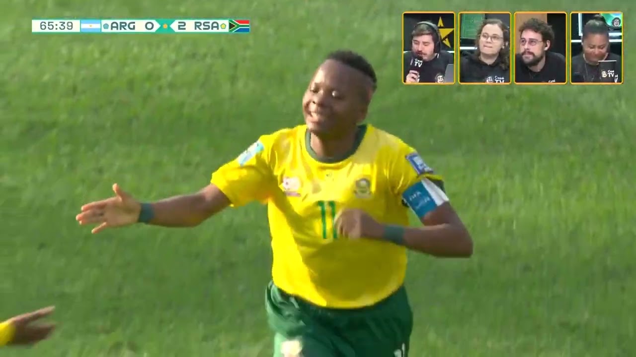 GOOOOOL DA ÁFRICA DO SUL! KGATLANA TAVA ACABANDO COM O JOGO E FEZ O SEU MERECIDO GOL! JOGA MUITO!