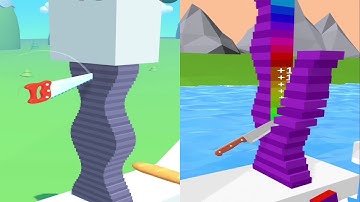 Slice Master vs Slice It - Very Satisfying and Relaxing ASMR Slicing Game