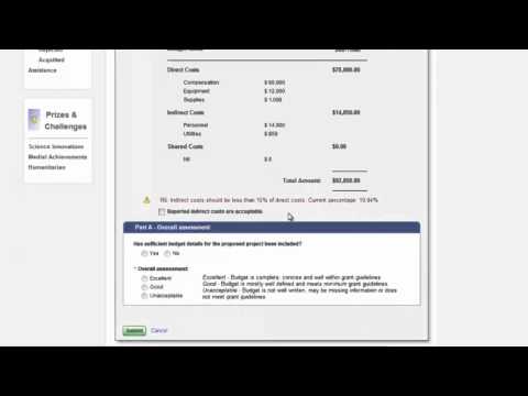IBM Forms Experience Builder - Grant Evaluation Application.mp4