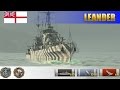 В нужное время, в нужном месте - британский крейсер 6 уровня Leander | WoWS Replays