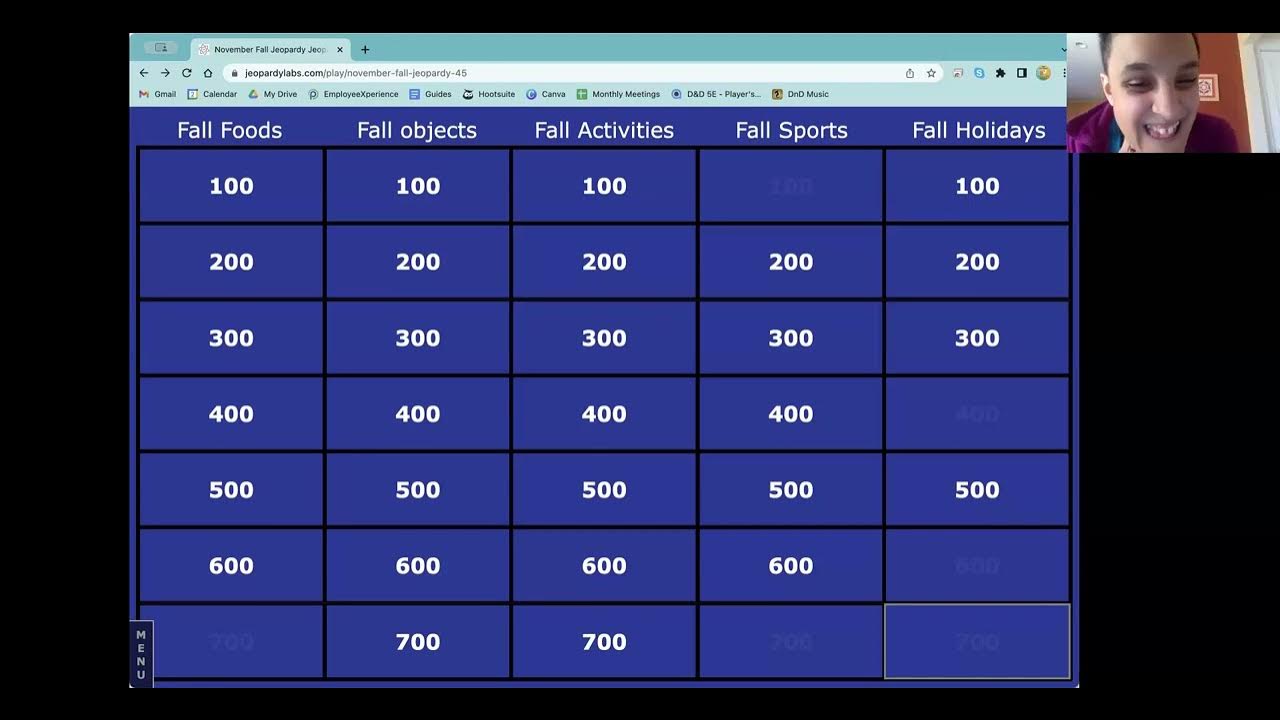 NJSAP Brain Games Jeopardy November 2023 YouTube