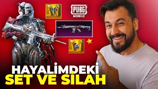 50.000 UC HARCADIM 😯 HAYALİMDEKİ SETİ VE SİLAHI ALIP FULLEDİM / Pubg Mobile Kasa Kutu Açılımı