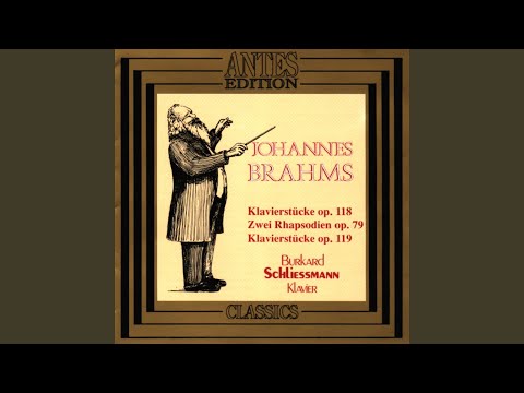 Klavierstuecke op. 118 - Intermezzo F-Moll