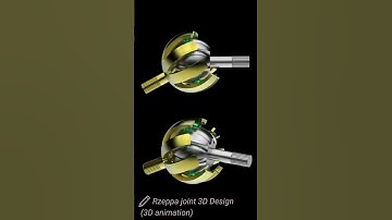 Rzeppa joint 3D Design 3D animation