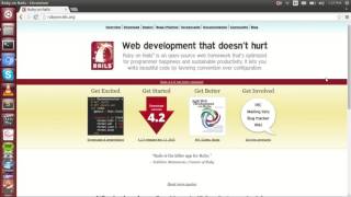 Ruby on Rails par la pratique - 1 - Introduction