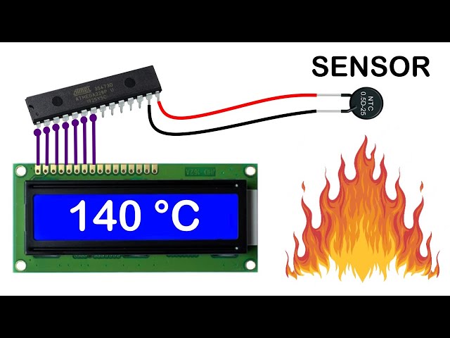 Sensor NTC digital temperatura 100°C - MakerElectronico