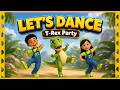 T-Rex Animal Dance Song for Kids | School Program Dance | Brain Break for Kids