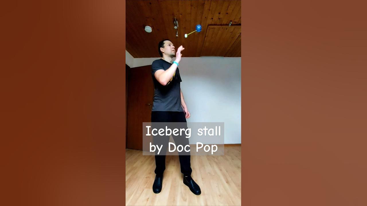 🧊 Iceberg stall yoyo trick with Duncan Butterfly yoyo shorts YouTube