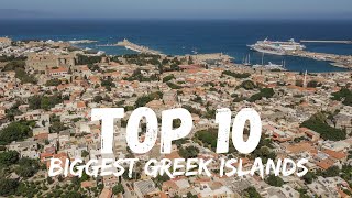 10 Biggest Greek Islands By Land