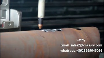 5  Axis CNC Pipe Cutting Beveling Machine | Steel Structure