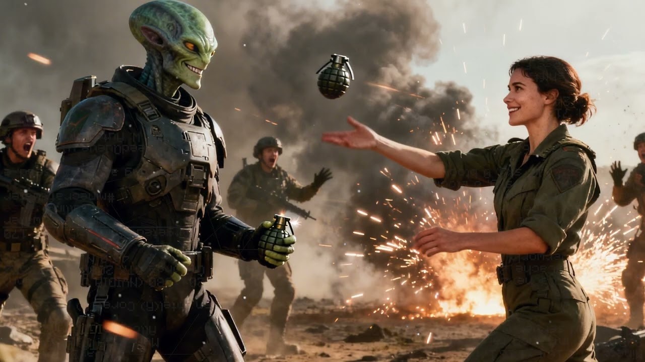 Wyciągnął zawleczkę, by ją nastraszyć | Ona odrzuciła to z uśmiechem – opowieść sci-fi HFY