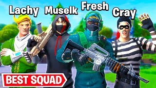 BEST SQUAD IN FORTNITE??