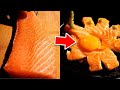 サーモン→ヒトデに進化する料理|salmon? starfish?
