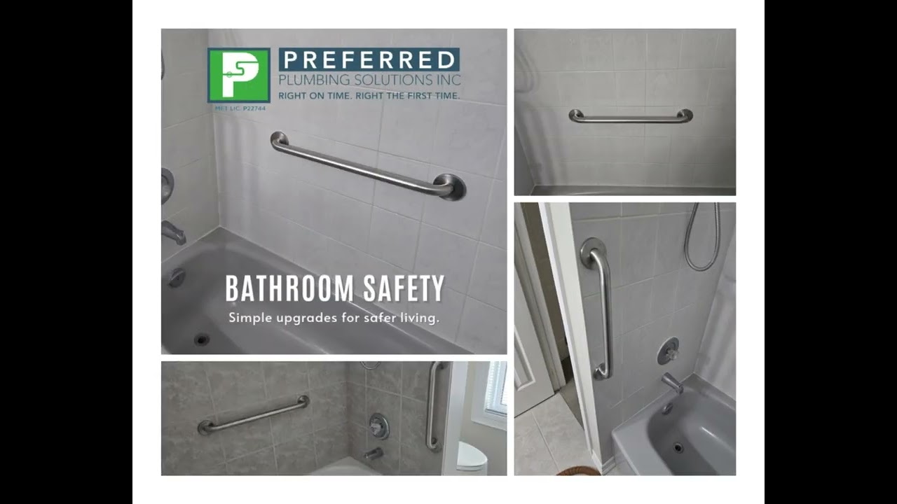 Grab Bars for Bathroom Safety