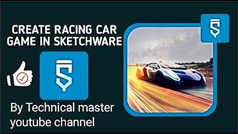 Car Game in sketchware by Technical master