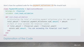 Solving Custom Validation Issues in Rails Association for Payment Milestones