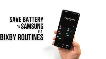 Save Samsung Galaxy Battery via Bixby Routines on One UI