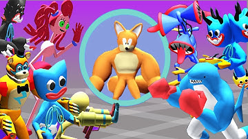 Merge Master Blue Monster: Game All Levels Gameplay (iOS,Android) Part 6 - Sonic Hedgehog Unlocked