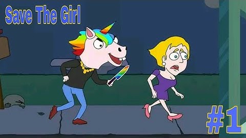 Save The Girl - Gameplay Walkthrough Part 1 - Levels 1-13 (Android,iOS)