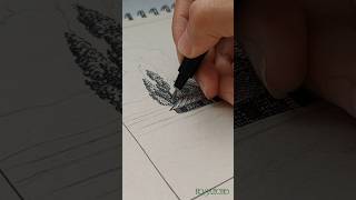 Rapid Pen Landscape Drawing | The Beauty of Simple Lines #lineart