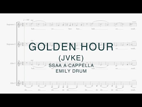 Golden Hour SSAA A Cappella Arrangement By Emily Drum