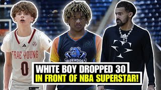 SHAGGY WHITE BOY WENT OFF In Front Of Trae Young!! Loud City vs Team Trae Young Highlights…