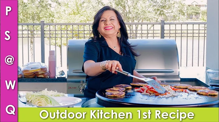 1st Recipe in our Outdoor Kitchen Zoana Burgers Re...