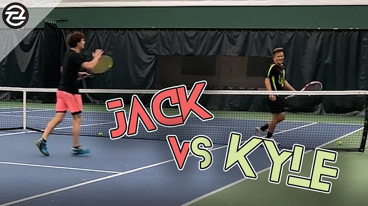 JACK VS KYLE FIRST EVER MATCH!!! | Tennis Tiebreakers