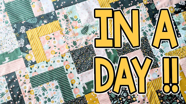 Layer Cake Log Cabin Quilt Pattern | Fast, Easy, and Beginner Friendly!