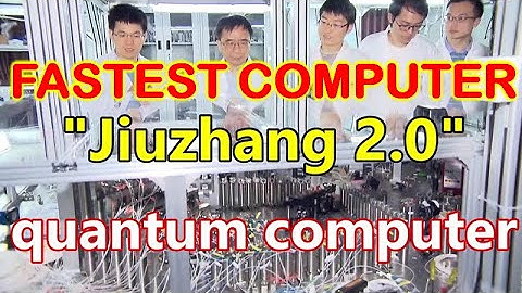 Fastest Computer| Jiuzhang 2 0| Quantum Computer| Million times faster than Google