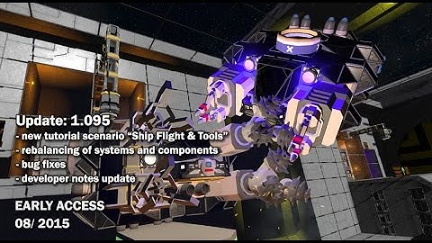 Update 01.095 - Rebalancing of systems and components, Tutorial scenario