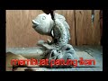 proses pembuatan patung ikan dari semen