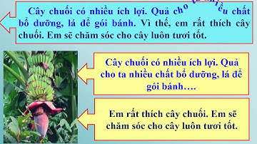 TLV LỚP 4 - TUẦN 26, 27 - LUYỆN TẬP XÂY DỰNG KẾT BÀI (TẢ CÂY CỐI)