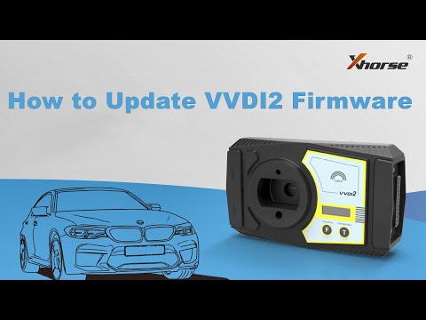 How to update xhorse vvdi2 key programmer firmware?