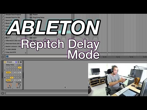 Ableton Repitch Delay Mode
